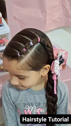 58K views · 476 reactions | Beautifying your kids hair #hair #hairstyle #braid #braidstyle | Baniel Roselle | Facebook