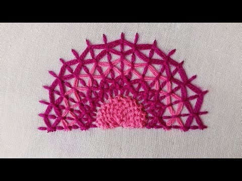 Unique Neck design || Hand Embroidery Tutorial ||