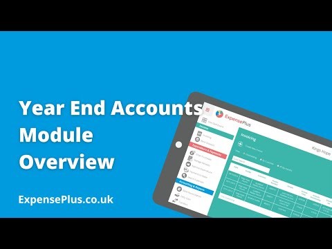 ExpensePlus - Year End Accounts Module Overview (3m 8s)