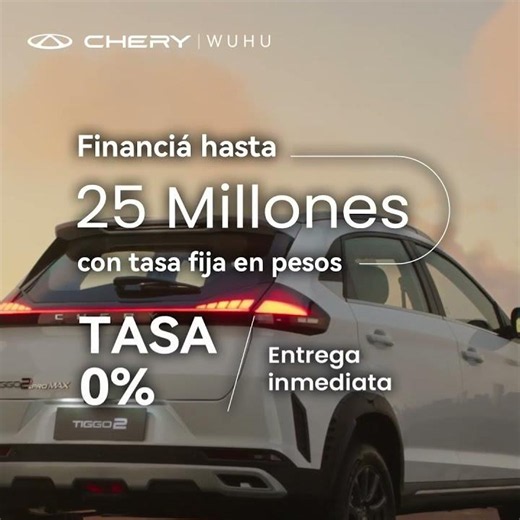 Chery Tiggo 2 Pro Max: Equipamiento y financiación insuperable