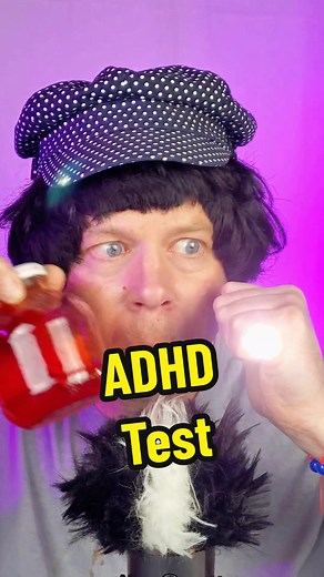 ADHD Test with Relaxing ASMR Sounds