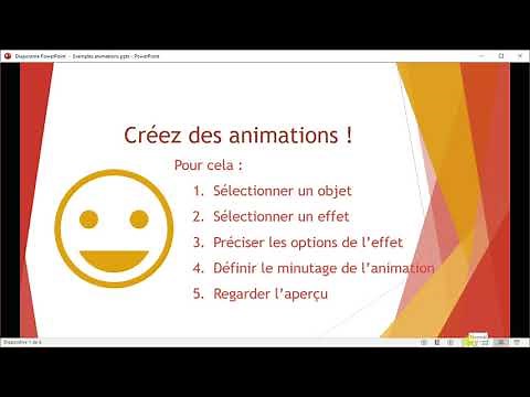 Maîtrisez les animations PowerPoint en moins d'1h