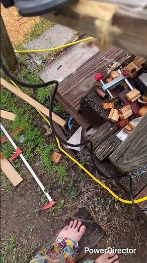 Adding a Clean 45° Chamfer to My Porch Railing 🪵🔥