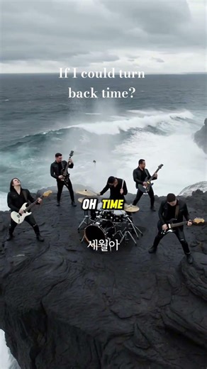 Time Oh Time | Emotional Song#감성충만 #감성발라드 #rock #rockballad #비와외로움 #lyrics #metal #music #song