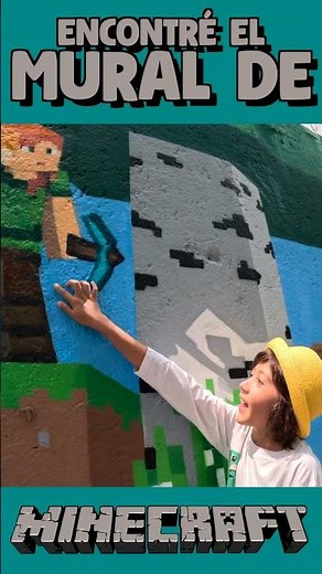 ENCUENTRO el Mural de MINECRAFT