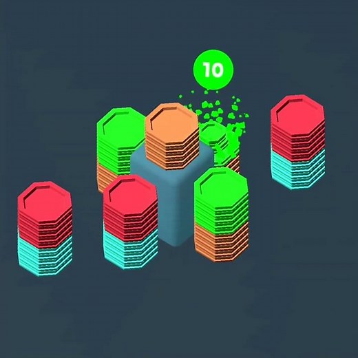 Hexa Stack: Color Sort Puzzle S_25