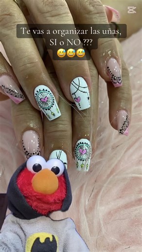 Organiza tus uñas con mandalas y atrapasueños