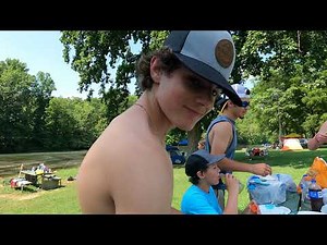 Kayaking The Spring River In Mammoth Springs Arkansas