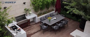 Outdoor Kitchen Drawers, 16" W x 21" H x 23" D Outdoor Kitchen Drawers Stainless Steel, Flush Mount Access 3 Drawer for Outdoor Kitchen Island