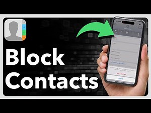 How To Block Contacts On iPhone