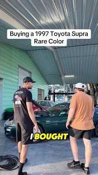 Buying this Rare Color Toyota Supra #2jz #supra #toyota