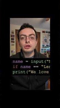 if statements - Coding Python with David (Episode 18) #coding #computerprogramming