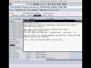 SAP ABAP - BADI PO ITEM Part 2 (w/o voice)