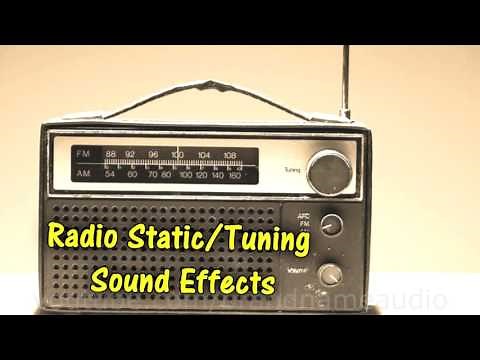 Radio Static Tuning Sound Effects