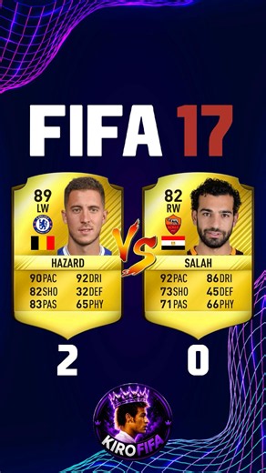 😱 Hazard vs Salah FIFA Evolution from FIFA 16 to FIFA 23! Who Won? 👀