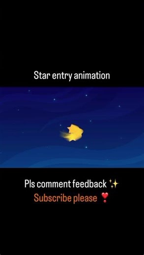 Star entry effect for beginner #aftereffects #youtubeshorts #shotrs #animationshorts