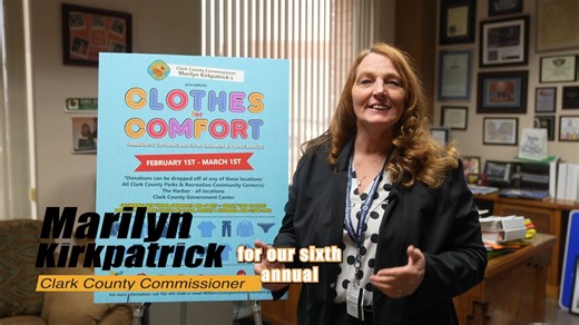 The 6th annual Clothes for Comfort clothing drive is back, supported by commissioner Marilyn Kirkpatrick and we need your help to make this the BEST one yet! Consider donating your gently used clothes for kids and young adults. You can drop off at any of the following locations: 🔵 Clark County Government Center (500 S. Grand Central Pkwy., Las Vegas, NV 89155) 🔵 All Clark County Parks & Rec Community Centers 🔵 The Harbor - all locations https://theharborlv.com/contact/ The drive will run from