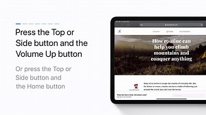 Comment faire des captures d'écran pleine page sur votre iPhone, iPad ou iPod touch - Assistance App
