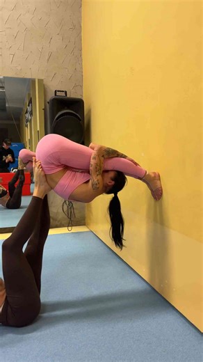 Impressive Partner Yoga Balance and Flexibility Routine