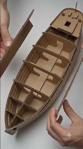 how i build titanic ship 🚢⚓. | titanic ship cardboard box art with ai |#titanic #titanicship #card