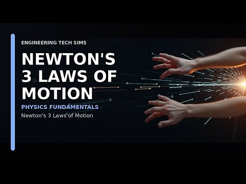 Newton's 3 Laws of Motion Explained