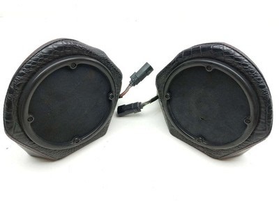 12 Harley Tri Glide Ultra Classic FLHTCUTG Alligator Leather Wrapped Speakers | eBay