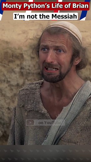 Serious Classics Clips on Instagram: "👉Visit our shop from link 🔗 in bio 🎁🎁 | I'm not the Messiah | Monty Python's Life of Brian #montypython #lifeofbrian #funny #funnyvideos #funnyvideo #comedyvideo #classiccomedy #britishcomedy #britishhumour #dailycomedy #viraltiktok #viralreels #montypythonlifeofbrian #funnyreels #dailyreels #michaelpalin"