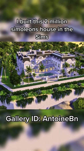 Luxurious Mansion Build in The Sims 4