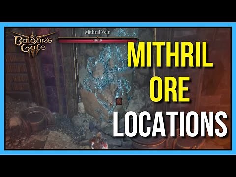 Where to Find the Two Mithril Ores in Baldur's Gate 3
