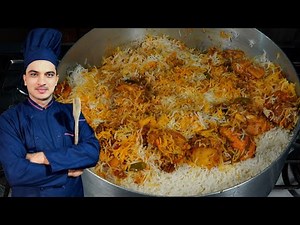 Chicken Biryani Recipe By Chef M Afzal|Biryani Recipe|2 Kg Rice Chicken Biryani|