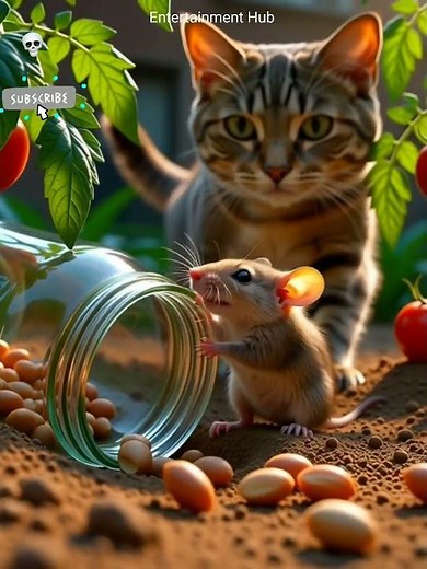 🐭 “Clever Mouse Outsmarts the Cat! 😂 | Funny Animal Moments” #funny