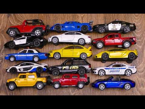 Diecast Cars Scale Models Collection Review from the Floor - Toyota, BMW I3, Hummer,