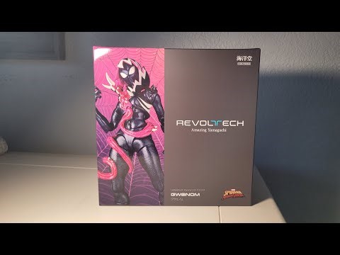 AMAZING YAMAGUCHI GWENOM Revoltech Review.
