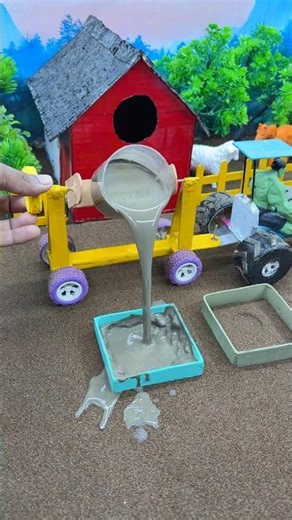 Mini Tractor Sand Loading Machine | Real Action Demo