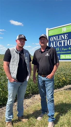 Don’t miss the upcoming online auction in Wells Co., IN! We are offering 26.46 acres of prime tillable farmland, perfectly located just 3 miles south of Zanesville, IN. The auction is set for September 15th from 4:00 p.m. to 6:00 p.m. ET. Get all the details at https://www.halderman.com/real-estate-listing/?id=38876575-51d1-e1f5-d66e-6880e1582113 and seize this incredible opportunity! #haldermancanhelp #halderman #auctionswork | Halderman Real Estate and Farm Management