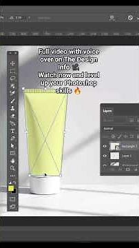 Turn Any Design Into a Realistic Mockup Photoshop Tutorial | The Design Info |