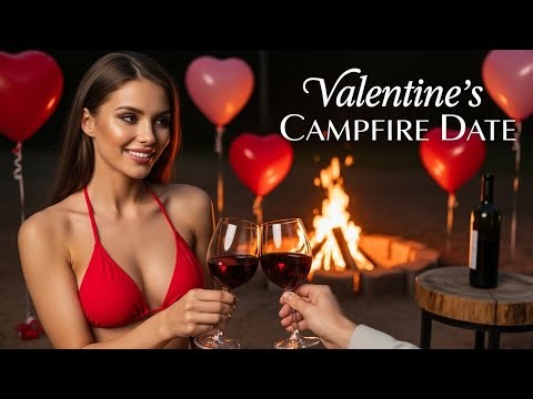 Valentine’s Campfire Date – Pure Romance in the Mountains
