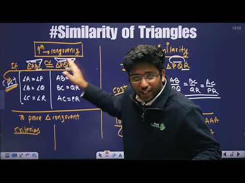 Best Explanation of Similarity of Triangles by SHOBHIT NIRWAN.... CLASS 10 #triangle