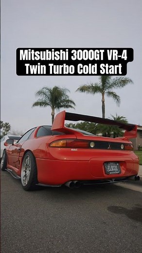 Twin Turbo 3000GT VR4 Cold start #Mitsubishi #3000gt