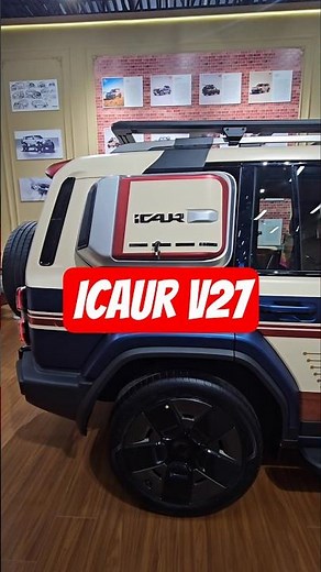 iCAUR V27: El todoterreno más grande del grupo Chery confirma su llegada a Europa a inicios de 2027