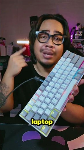 review mechanical master RGB keyboard mechanical ARGB blue/red switch 61 tombol gaming computer