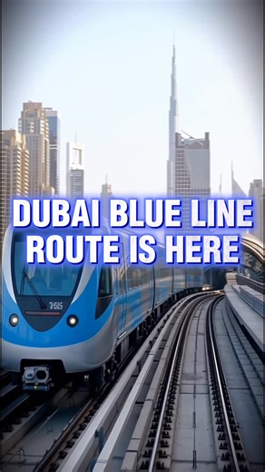 Frank De Law on Instagram: "Blue Line route map was revealed today 🚇💙 30km of new metro connecting Festival City, Creek Harbour, Ras Al Khor, Mirdif, Al Warqa, Silicon Oasis, and Academic City. Save & share. #Dubai #DubaiMetro #UAE #Infrastructure #urbanmobility"