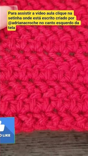 Crochet false fishbone stitch. The video tutorial is now available!