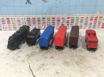 MARX  - 999  Locomotive / 4  Freight Car 0 scale | eBay