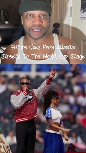 Future performing at the World Cup shows how far hip-hop culture has reached across the globe.