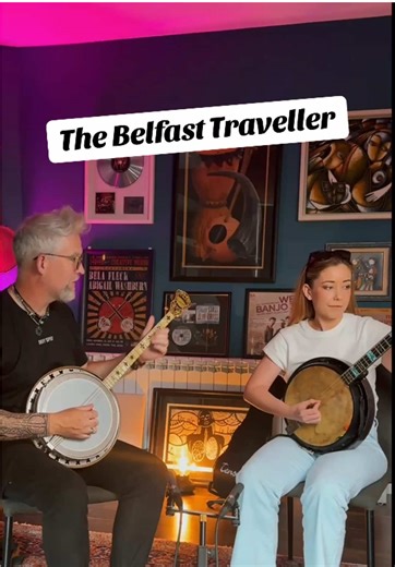 The Belfast Traveller: Folk Music with Banjo Melodies