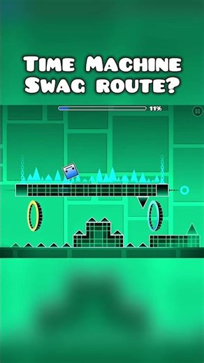 Time Machine Swag Route Found? #geometrydash