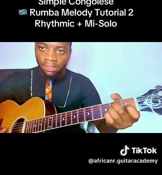 Learn Rhythmic Guitar with Simple Congolese Rumba