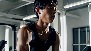 Training, Gym, Muscle. Free Stock Video