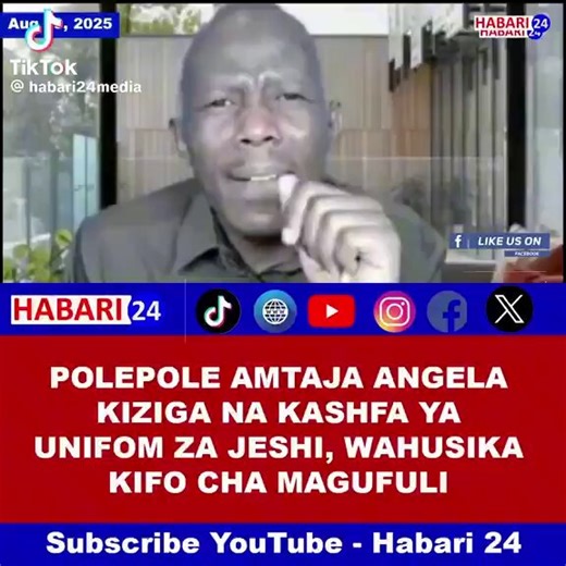 Bado hatujasahau na hatutasahau yaliotokea siku ya tarehe 29 Oktoba.Wanaohusika wote wawajibike la sivyo ipo siku wananchi watawajibishwa.